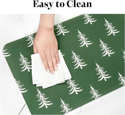 Dog Cat Food Mats for Floors, Absorbent Dog Bowl Mats for Food and Water, Quick Dry Pet Food Mat Non-Slip Pet Supplies