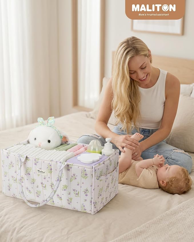 Maliton Diaper Caddy Organizer - Image 2