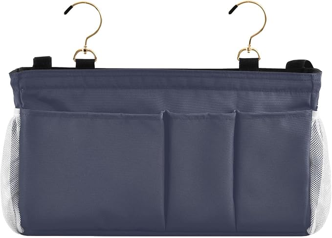 DOMIKING Navy Blue Bedside Caddy - Image 2