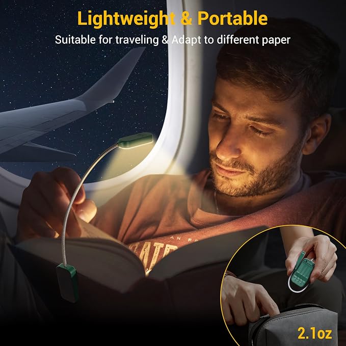 2 Pack Rechargeable Book Lights - Image 6