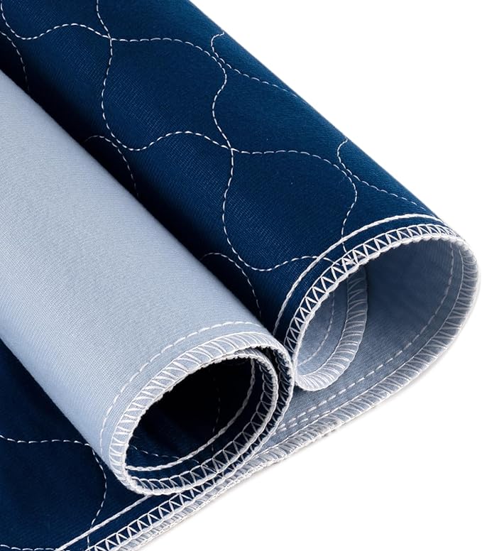 Alsunny® Waterproof Bed Pads 36x52 Inch(4Pack),Hide Stains Pads for Beds for Incontinence Adults,Non Slip Heavy Absorbency Bed Pads for Elderly,Bed Protector Pads,Reusable Bed Pads Washable Waterproof