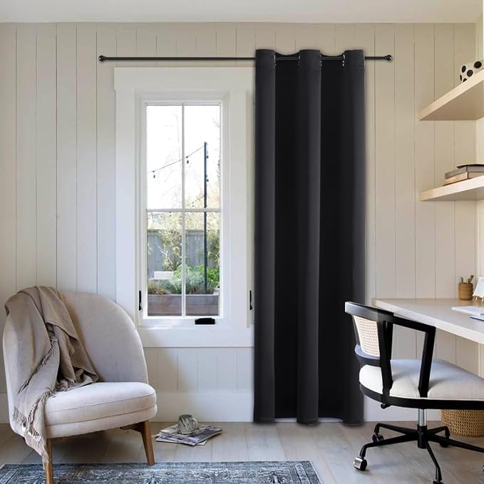 ChrisDowa Blackout Curtains for Bedroom 72 Inch Length Door Drapes, for Living by ChrisDowa