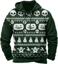 Halloween Hoodie Men Graphic Pumpkin Ghost Printed Sweatshirt Casual Trendy Long Sleeve Halloween Hooded Tops with Pockets