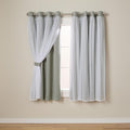TOWN & COUNTRY LUXE Talia Double Layer Indoor Curtains, Sheer and Room by TOWN+%26+COUNTRY+LUXE