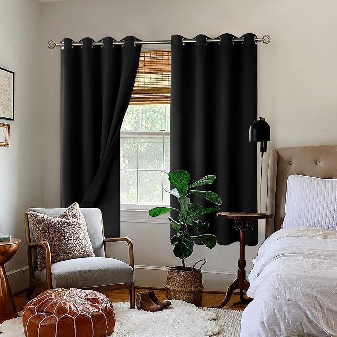 BGment Thermal Insulated 100% Blackout Curtains - Image 2