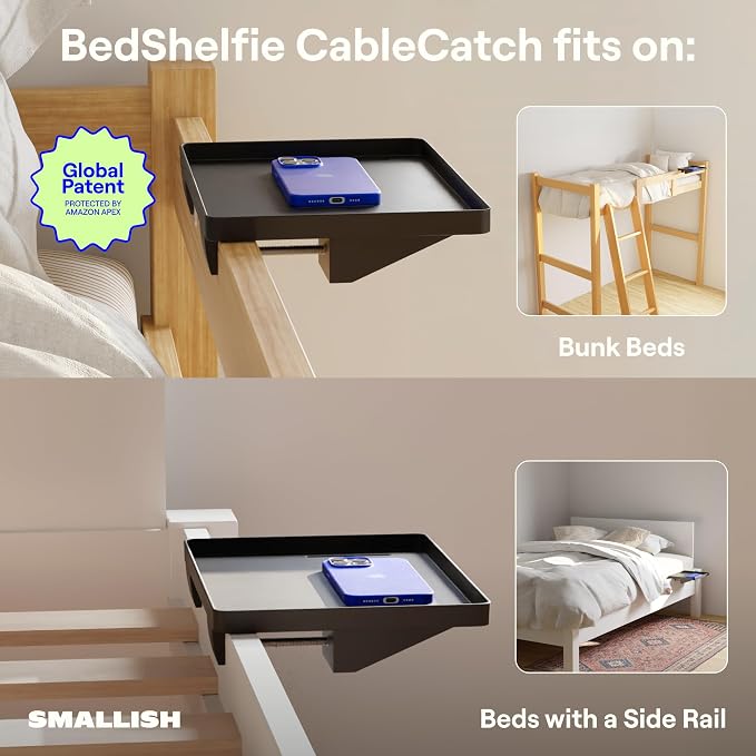 BedShelfie Bedside Shelf for Dorm Room - Image 4