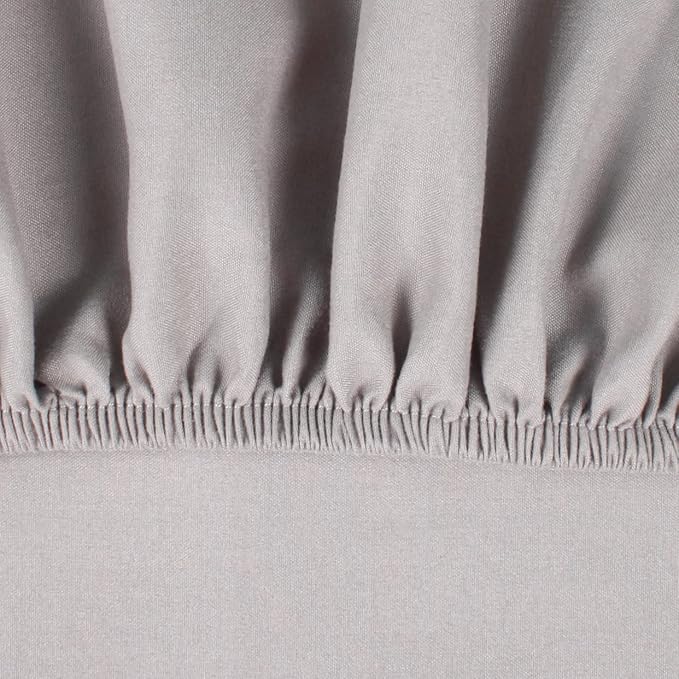 Belsden Pack of 3 Fitted Bassinet Sheet Set, Flexible Fit Various Bassinet, Adapts to Oval, Hourglasss and Rectangle Shaped Bassinet Pads, Cloudy Soft Washable Material, White & Grey & Light Grey