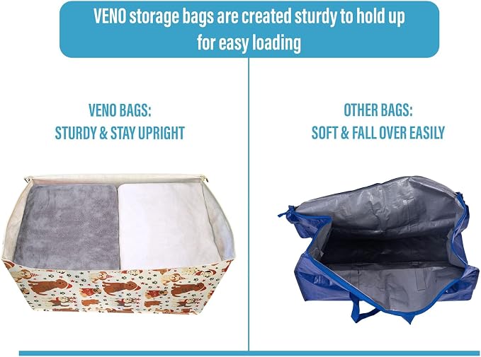 VENO 4 Pack Extra Large Heavy Duty Moving Bags - Image 5