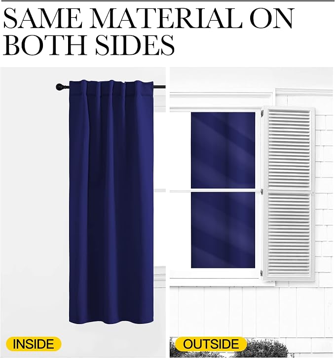 NICETOWN Vertical Blinds Window Curtain Panels - Image 6