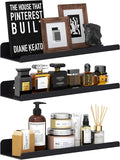 Qukaka Floating Shelves for Wall Decor, Living Room, Bathroom Decor, Nail by QukakaHomeCare