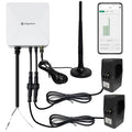 WiFi Energy Monitor with 2 * 500A Clamps, Real-Time Electricity Tracking, Smart Home Power Management