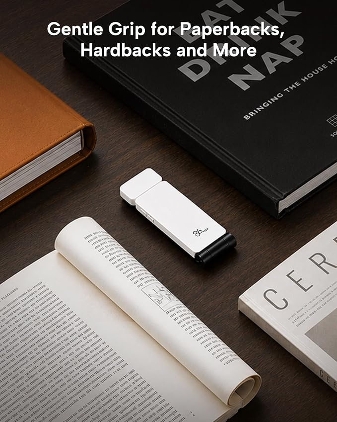 86lux Book Light, Rechargeable Clip-On LED Reading Light - Image 6