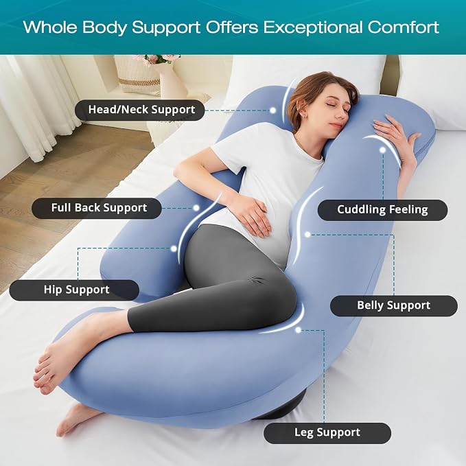 Sasttie Cooling Pregnancy Pillows - Image 2