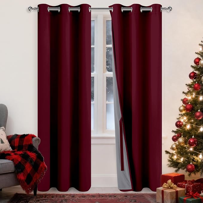 XWZO 100% Blackout Curtains by XWZO