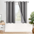 XWZO Total Blackout Curtains 2 Panels by XWZO