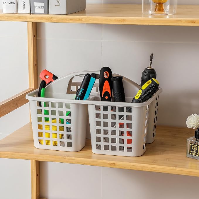 Portable Shower Caddy Basket Plastic Storage Basket - Image 4
