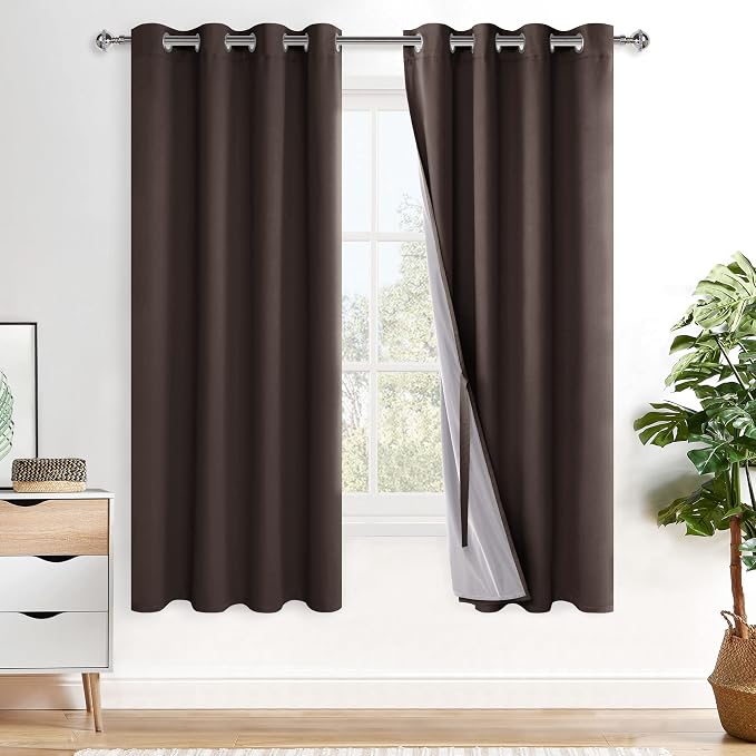 XWZO 100% Blackout Curtains by XWZO