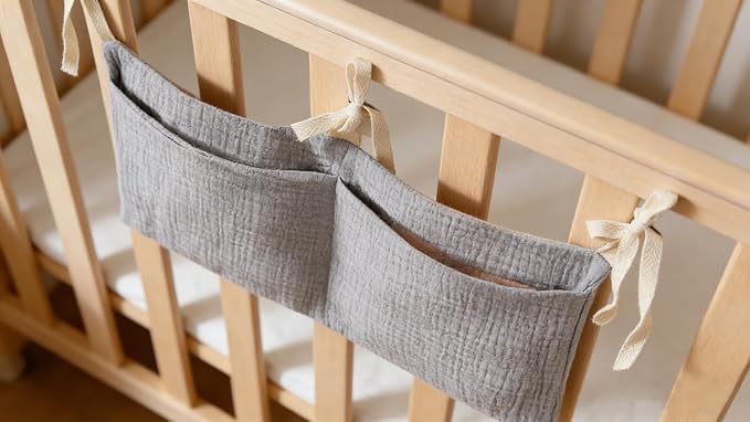 Bedside hanging bag for storing baby milk bottles and blankets - Image 6