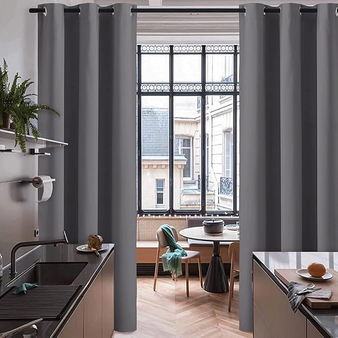 RYB HOME 60 inch Wide Room Dividers Curtain - Image 2