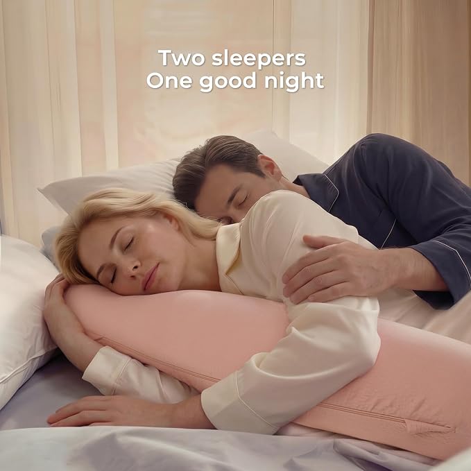 Momcozy J Shaped Pregnancy Pillow, Maternity Body Pillow - Image 7