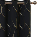 Deconovo Curtains for Living Room, Pattern Blackout Curtains 45 Inches Long | by Unknown