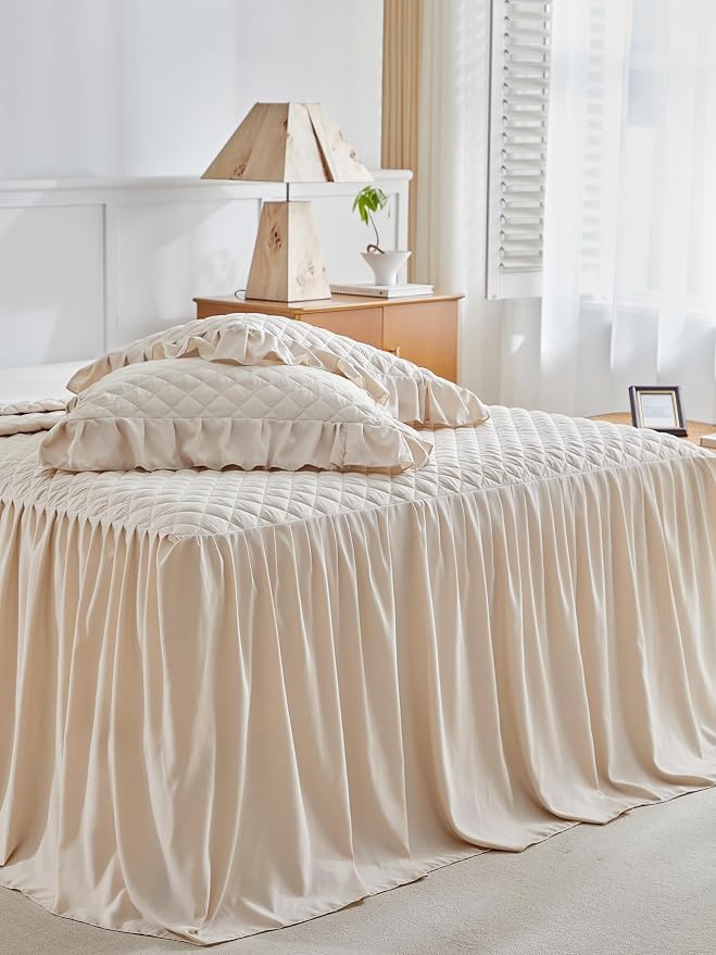 Ruffle Skirt Bedspread Set - Image 7