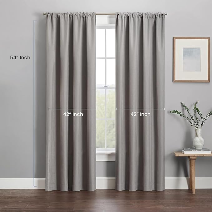 Eclipse Kendall Blackout Rod Pocket Curtain - Image 4