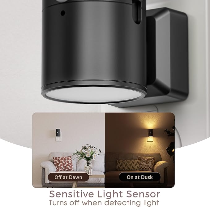 Briignite Motion Sensor Night Light,2 Pack Motion Activated Plug in Night Lights, 0-100LM Dimmable Soft White 3000K, Motion Sensor Light Indoor for Bathroom Hallway Bedroom Stairway Kid Elderly Pet