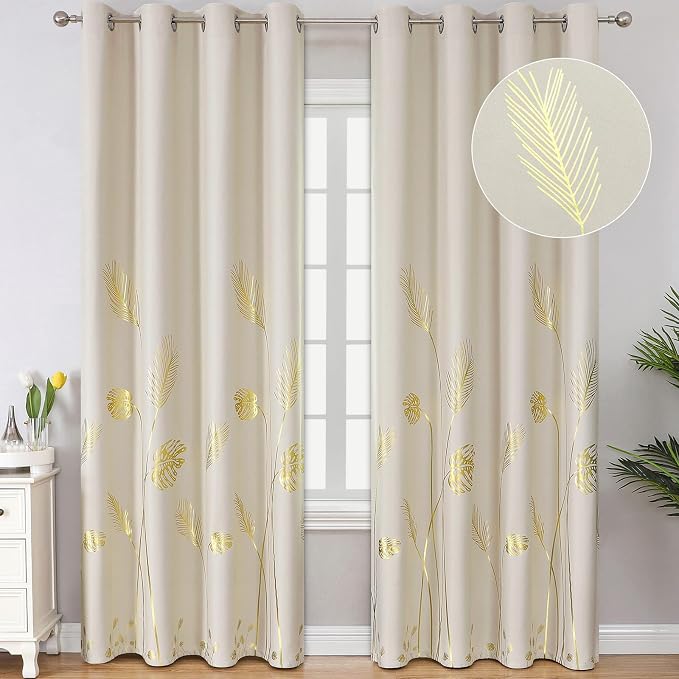Blackout Curtains 2 Panels Set by ESTELARTEXTILER