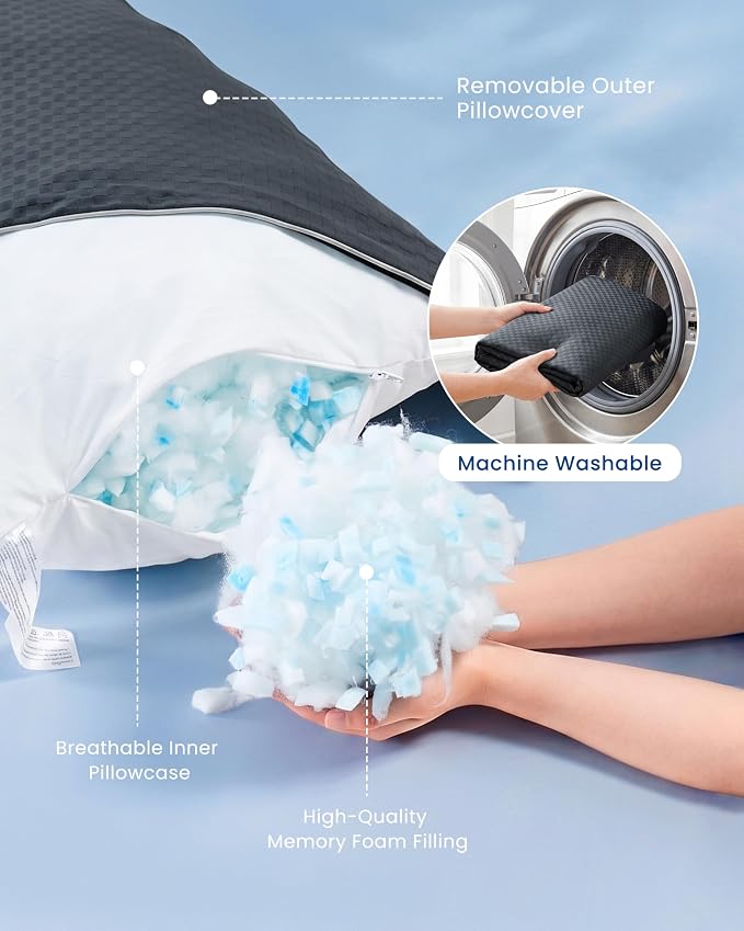 YZ HOME Cooling Body Pillow for Adults - Image 5