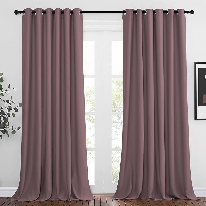 NICETOWN Patio Blackout Curtain Panels by NICETOWN