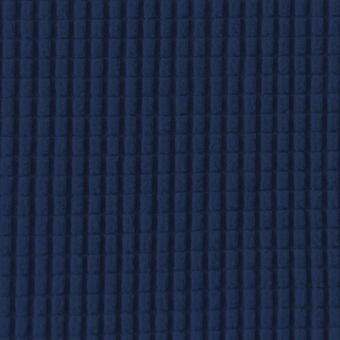 Easy-Going Stretch Oversized Chair Sofa Slipcover 1-Piece Couch Sofa Cover Furniture Protector Soft with Elastic Bottom for Kids Spandex Jacquard Fabric Small Checks Navy