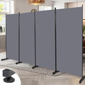 Room Divider Folding Privacy Screens, 6FT Tall Divider by HOMSCREENER