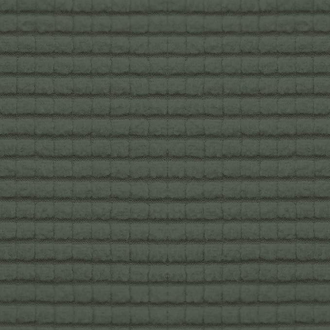 Easy-Going Stretch Loveseat Slipcover 1-Piece Sofa Cover Furniture Protector Couch Soft with Elastic Bottom for Kids Polyester Spandex Jacquard Fabric Small Checks (Loveseat, Olive Green)