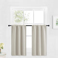 RYB HOME Kitchen Curtains Over Sink 36 inch Length by RYBHOME