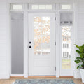 RYB HOME Sidelight Curtains for Front Door, Skinny Narrow Window Curtains | by RYBHOME