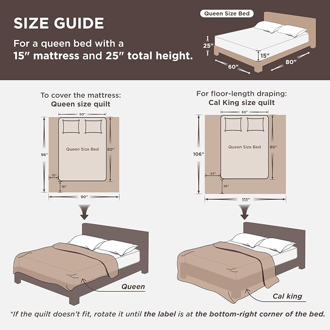 Bedsure Twin Size Quilt, Lightweight Soft Striped Comforter Set, All-Season - Image 9