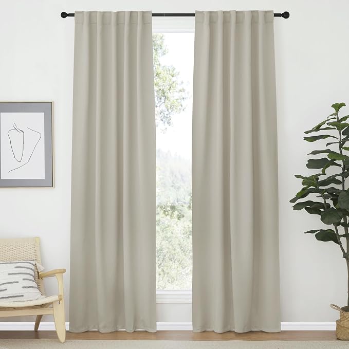 NICETOWN Blackout Curtain Panels Window Draperies by NICETOWN