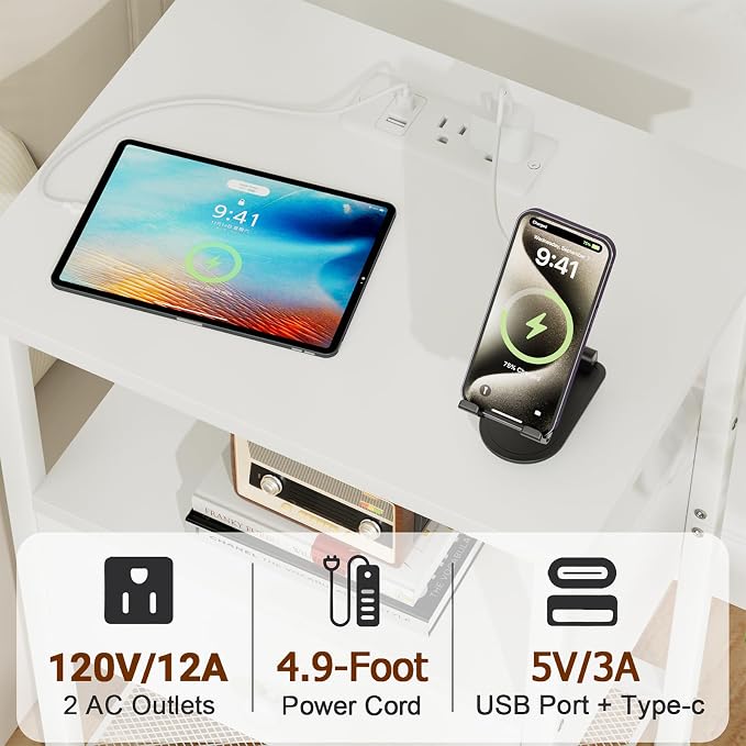 Night Stand, Small Nightstand - Image 4