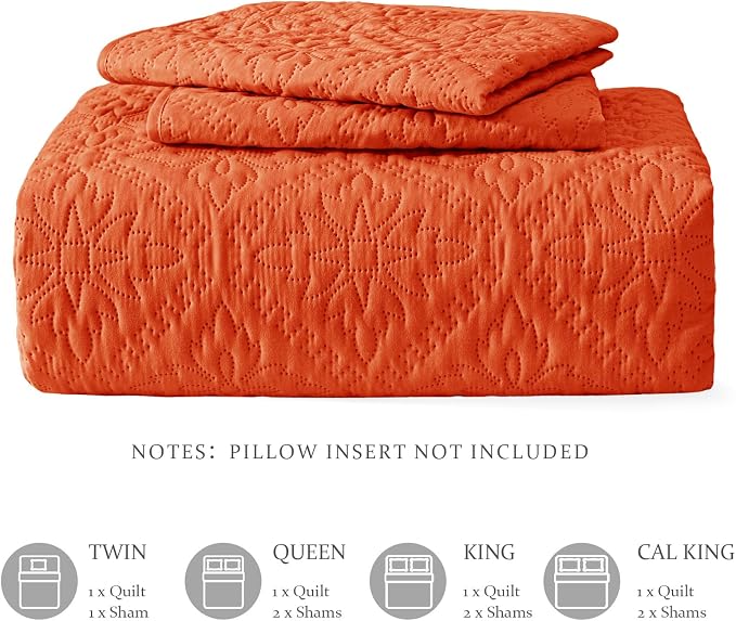 Exclusivo Mezcla Full Queen Quilt Set, All Season Bedding - Image 6