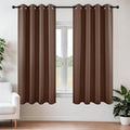 Joydeco Blackout Curtains 54 Inch Length 2 Panels Set, Thermal Insulated Long by JOYDECO