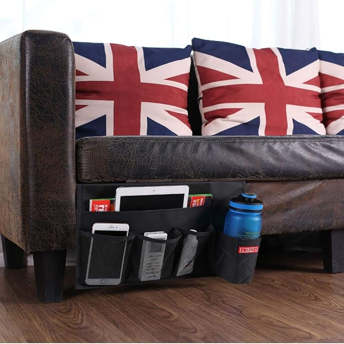 Zafit 5 Pockets Bedside Caddy, Bedside Storage Organizer - Image 7