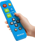 Samsung Replacement TV Remote Compatible with Samsung TV's ONLY (Blue) Big Button TV Remote Control, Simplified and Easy to Use (2xAAA Batteries not Included)