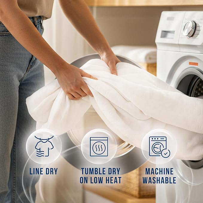 Luxury King Size Tencel Waterproof Mattress Protector Deep Pocket - Premium Cooling Bed Cover Pad - Hypoallergenic & Allergy-Friendly - Oeko-Tex Certified - Ultra Soft & Breathable