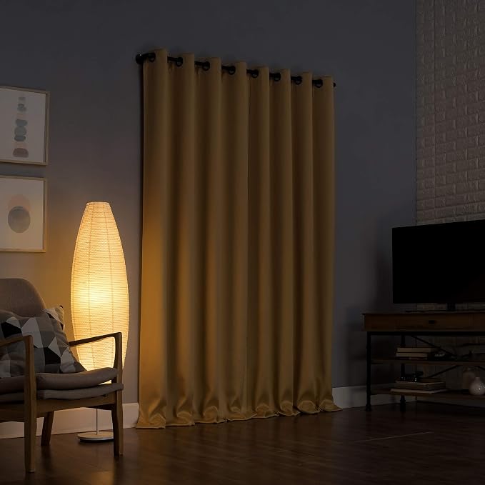 Sun Zero Nordic 2-pack Theater Grade Extreme 100% Blackout Grommet Curtain - Image 2
