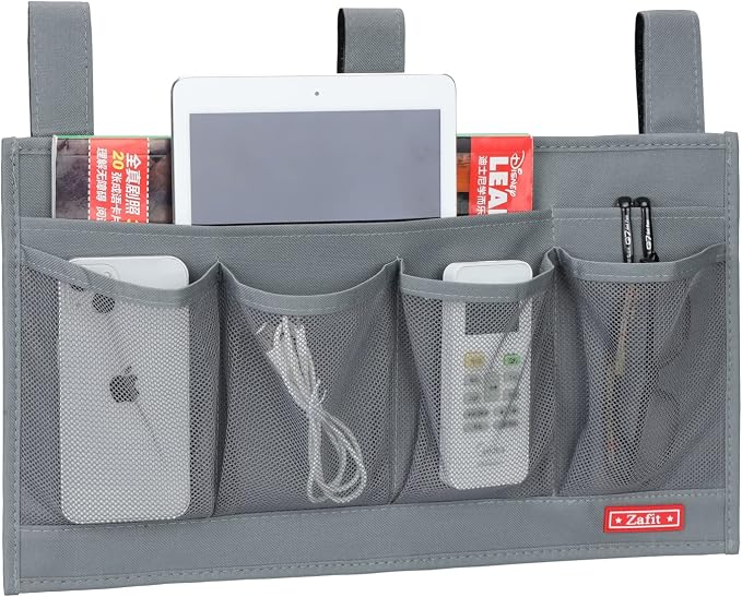 Zafit Hanging Bedside Caddy, Bedside Storage Organizer - Image 2