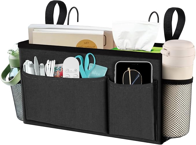 BlissTotes Bedside Caddy, Dorm Storage by BlissTotes