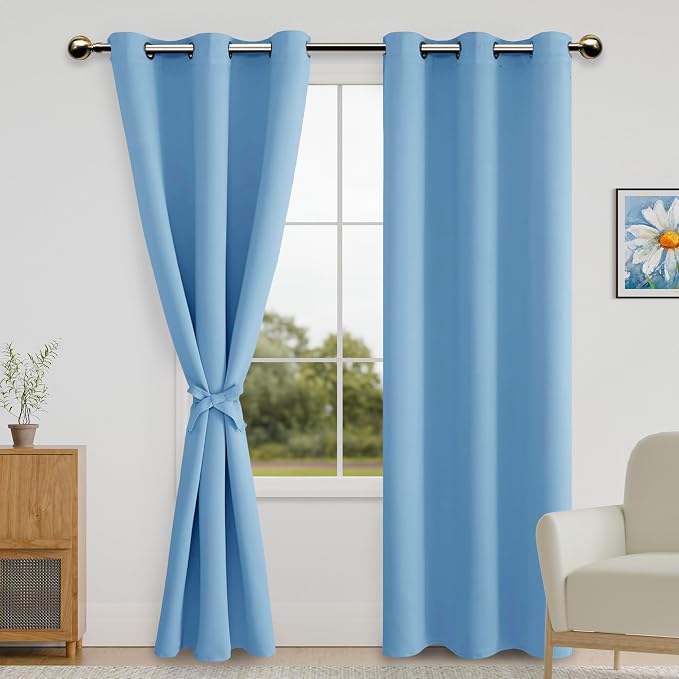 DWCN Blackout Curtains for Bedroom by DWCN