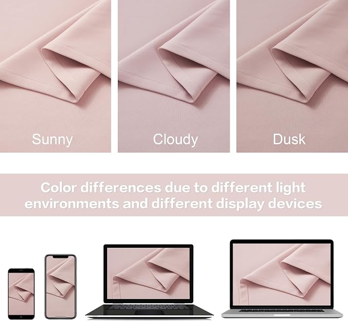 Cute Pink Room Darkenig Curtains 90 Inches Long - Image 5