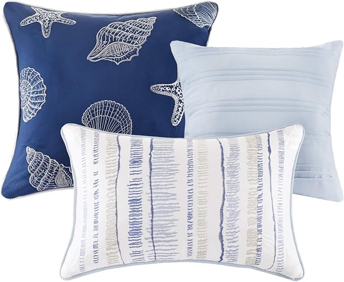 Madison Park Cottage Coastal Quilt Set, Lightweight Bedding Layer - Image 7